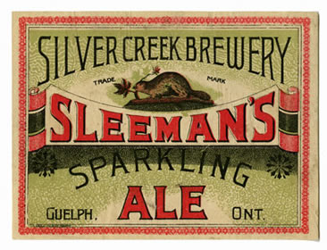 Vintage Silver Creek Brewery label XR1 MS A801 (Box 1, File 2)